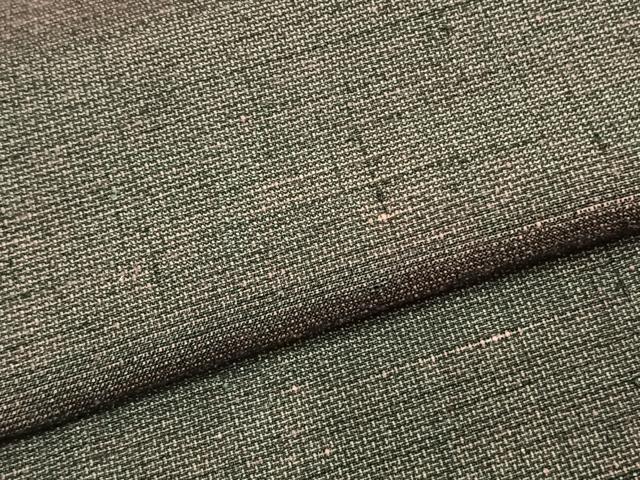 平和屋着物▽上質な紬 単衣 霞文 やまと誂製 正絹 逸品 AAAZ9427fy