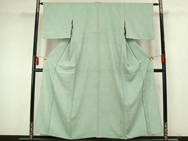 平和屋着物▽江戸小紋 単衣 花尽くし 正絹 逸品 AAAZ9477fy