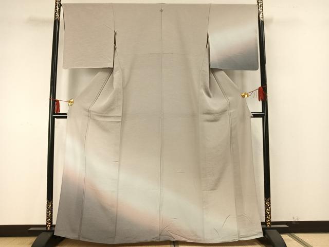 平和屋着物▽訪問着 単衣 霞文 正絹 逸品 未使用 AAAZ9588fy