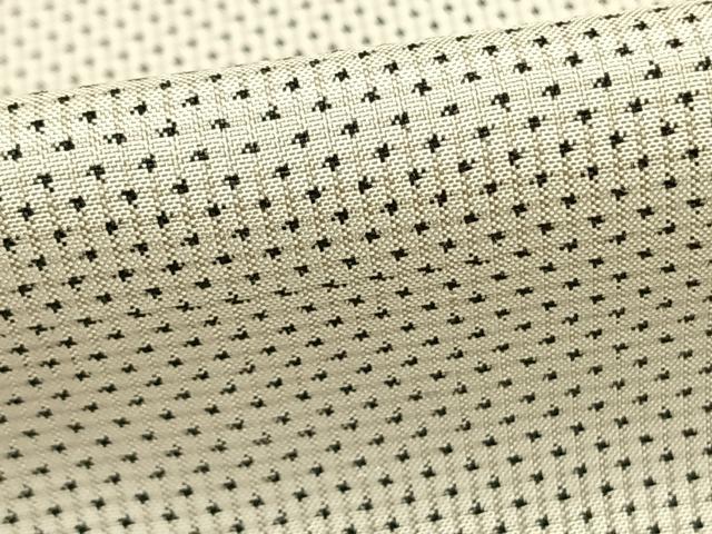 平和屋着物▽本場大島紬 白大島 単衣 7マルキ 正絹 逸品 未使用 AAAZ9651fy
