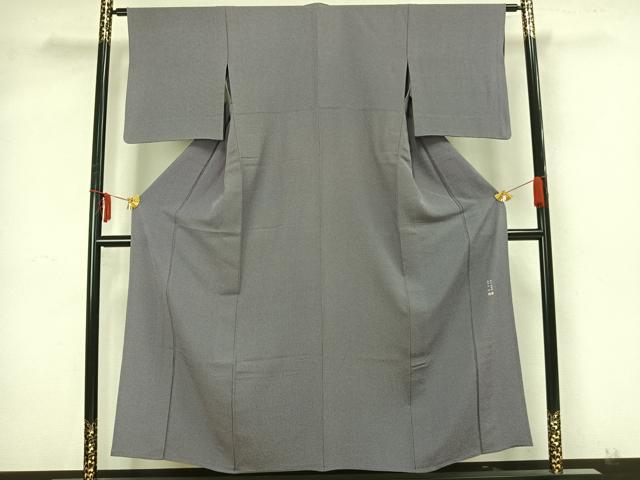 平和屋着物▽江戸小紋 彫士:双光・染士:伊智郎 単衣 行儀 丹後ちりめん 反端付き 正絹 逸品 AAAZ9654fy