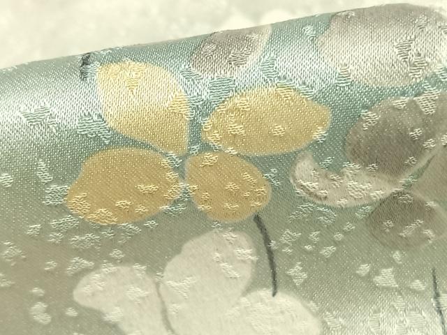 平和屋着物▽上質な小紋 単衣 舞花文 暈し染め 正絹 逸品 AAAZ9680fy