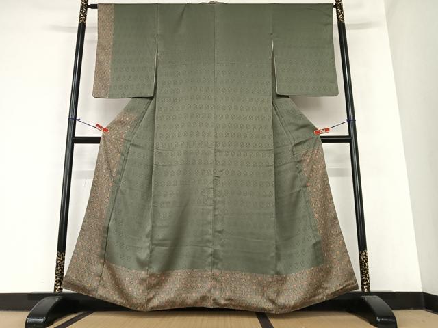平和屋着物●訪問着 七宝花文 正絹 逸品 AABA0186zg