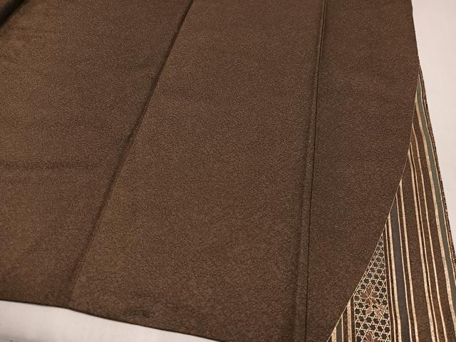 平和屋着物●訪問着 草花文 暈し染め 金彩 正絹 逸品 AABA1319ph