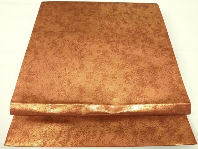 平和屋着物◎六通柄袋帯 霞文 金糸 正絹 逸品 AABA2094yx