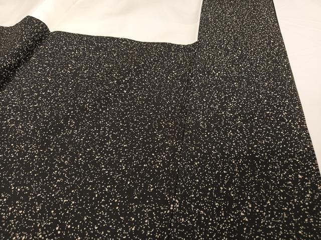 平和屋着物●上質な小紋 縞 正絹 逸品 AABA2671np