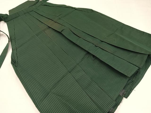 平和屋着物●男性 馬乗り袴 縞 正絹 逸品 AABA2752ph