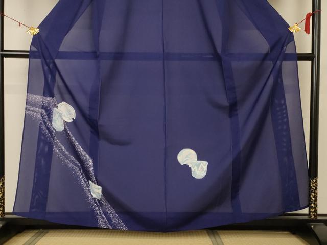 平和屋着物*夏物 訪問着 絽 陶器文 洗える着物 AABA2768jd