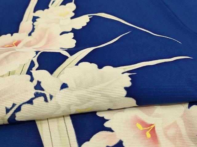 平和屋着物*夏物 訪問着 絽 草花文 正絹 逸品 未使用 AABA2826jd