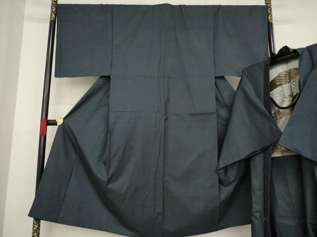 平和屋着物●男性 本場大島紬 アンサンブル 100亀甲 総詰め 正絹 逸品 AABA3333ck