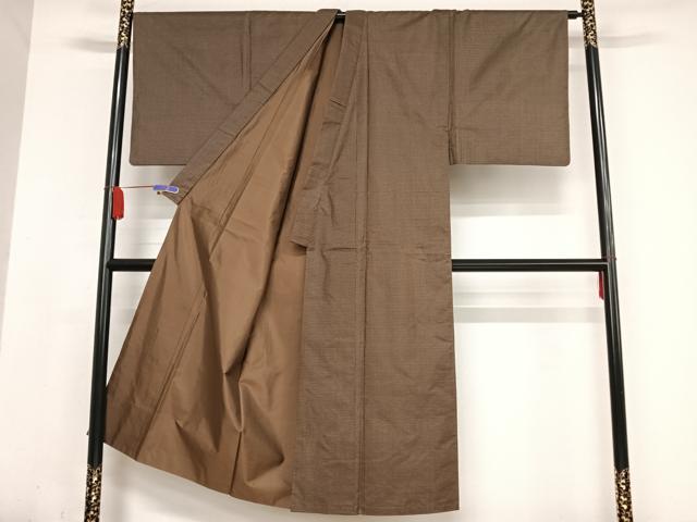 平和屋着物●男性 本場大島紬 アンサンブル 100亀甲 総詰め 正絹 逸品 AABA4942np