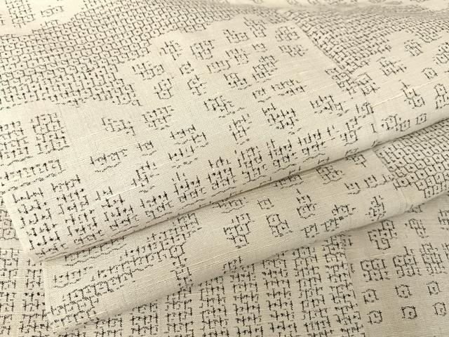 平和屋着物●結城紬 籬文 正絹 逸品 AABA5080np