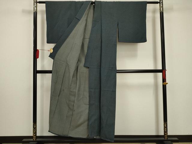 平和屋着物■上質な紬 花づくし 正絹 逸品 AABA5450sx