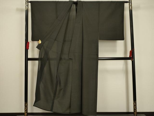 平和屋着物*夏物 男性 小紋 紗 霞文 正絹 逸品 AABA5586sx