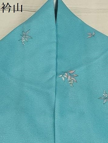 平和屋着物*夏物 小紋 絽 草花文 洗える着物 AABA5619sx