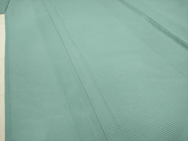 平和屋着物*夏物 色無地 絽 白群色 洗える着物 AABA5705sx