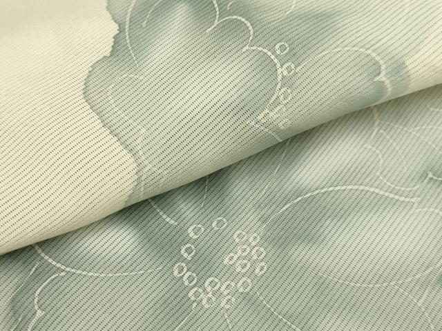 平和屋着物*夏物 小紋 絽 草花文 正絹 逸品 AABA5717sx