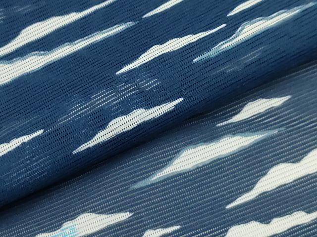 平和屋着物*夏物 小紋 絽 霞文 洗える着物 AABA5749sx