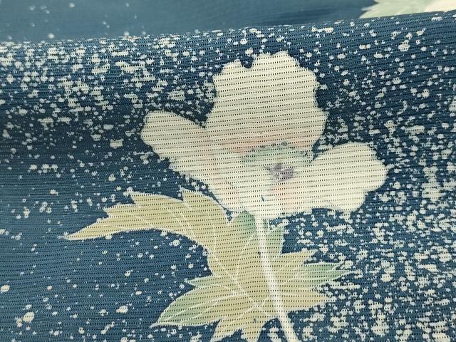 平和屋着物*夏物 訪問着 絽 草花文 正絹 逸品 AABA5761sx