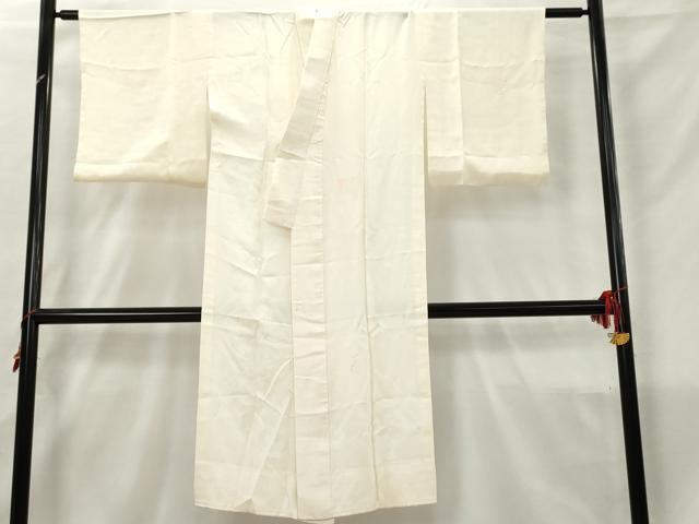 平和屋着物■長襦袢 無双仕立て 枝花文 暈し染め 正絹 逸品 AABA5993cs