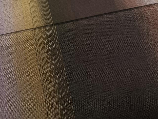 平和屋着物●上質な紬 間道 正絹 逸品 AABA6458ph