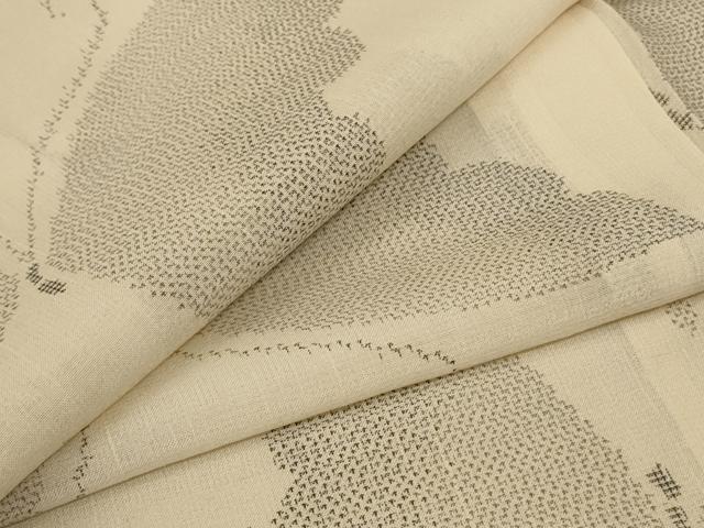 平和屋着物*夏物 紗紬 舞蝶文 正絹 逸品 AABA6542jd