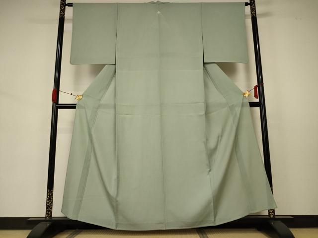 平和屋着物*夏物 江戸小紋 絽 鮫小紋柄 正絹 逸品 AABA6566jd