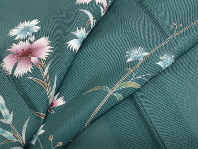平和屋着物*夏物 訪問着 絽 花蝶文 正絹 逸品 AABA6832st
