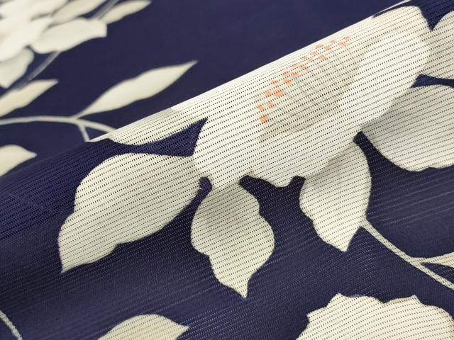平和屋着物*夏物 訪問着 絽 枝花文 正絹 逸品 AABA6839st