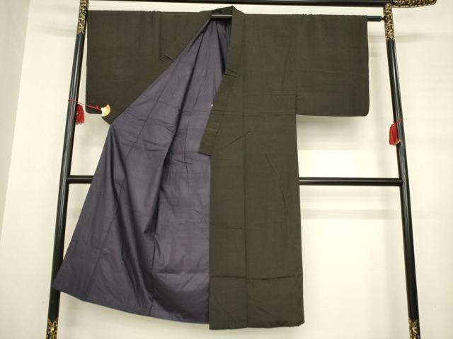 平和屋着物■男性 上質な紬 角通し 正絹 逸品 AABA7013ma
