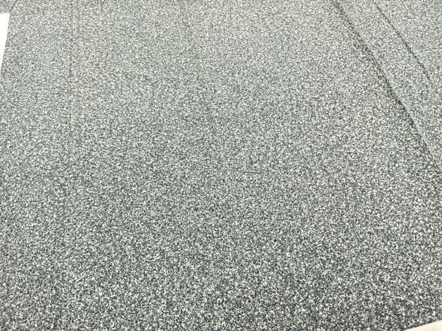 平和屋着物▽上質な小紋 単衣 霞文 正絹 逸品 AABA7496fy