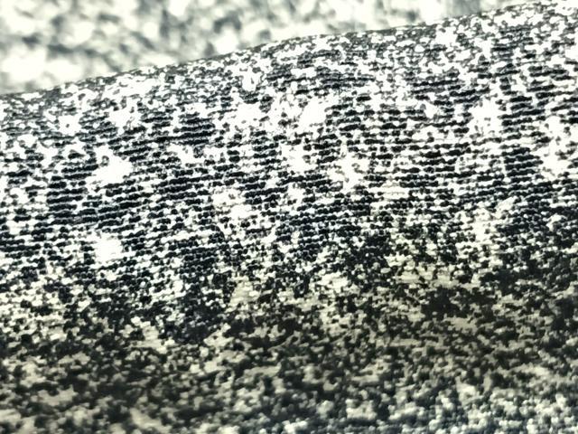 平和屋着物▽上質な小紋 単衣 霞文 正絹 逸品 AABA7496fy