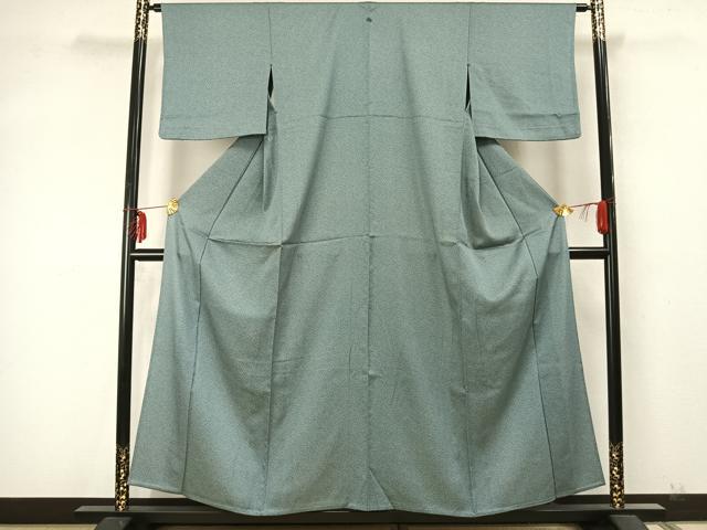 平和屋着物▽江戸小紋 単衣 家内安全 無病息災 正絹 逸品 AABA7536fy