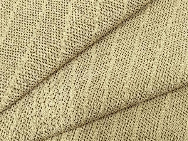 平和屋着物▽本塩沢 単衣 抽象文様 正絹 逸品 AABA7785fy