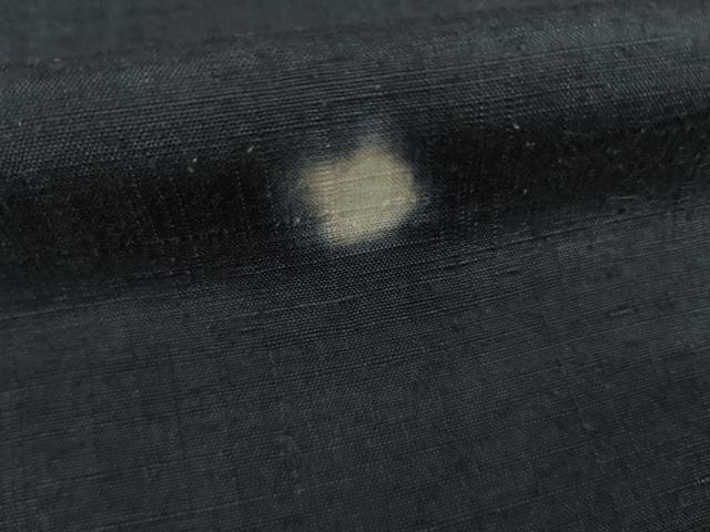平和屋着物●上質な紬 丸文 ほたる暈し 正絹 逸品 AABG8478ck