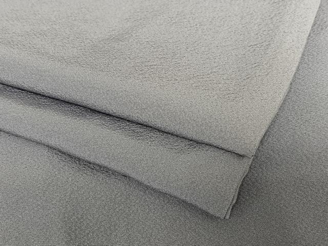平和屋着物●上質な色無地 滅紫色 正絹 逸品 AABA8844zg