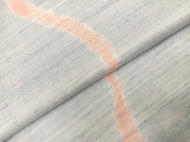 平和屋着物●上質な紬 間道 正絹 逸品 AABA8927ph