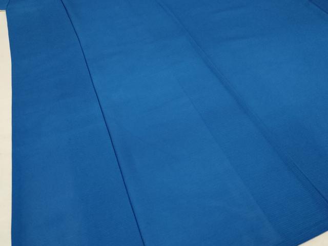 平和屋着物*夏物 色無地 絽 紺碧色 正絹 逸品 AABA9315jd