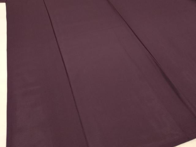 平和屋着物*夏物 色無地 絽 似せ紫色 正絹 逸品 未使用 AABA9317jd