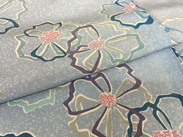 平和屋着物●訪問着 舞花文 正絹 逸品 AABB0043zg
