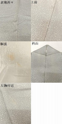 平和屋着物●京友禅の第一人者 松井青々 訪問着 霞文 正絹 逸品 AABB0269zg