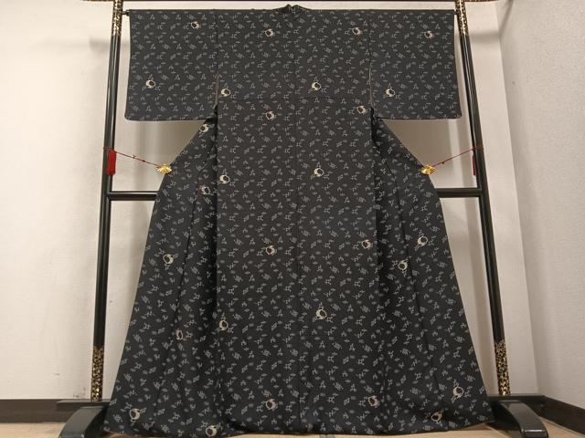 平和屋着物●上質な小紋 兎 正絹 逸品 AABB0373ph