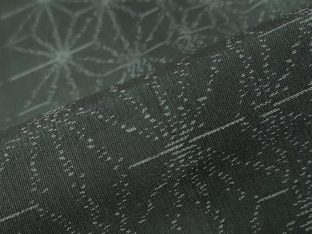 平和屋着物*夏物 本場大島紬 夏大島 麻の葉文様 伊勢丹扱い 正絹 逸品 AABB0560st