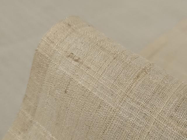 平和屋着物*夏物 訪問着 紬地 草花文 正絹 逸品 AABB0613st