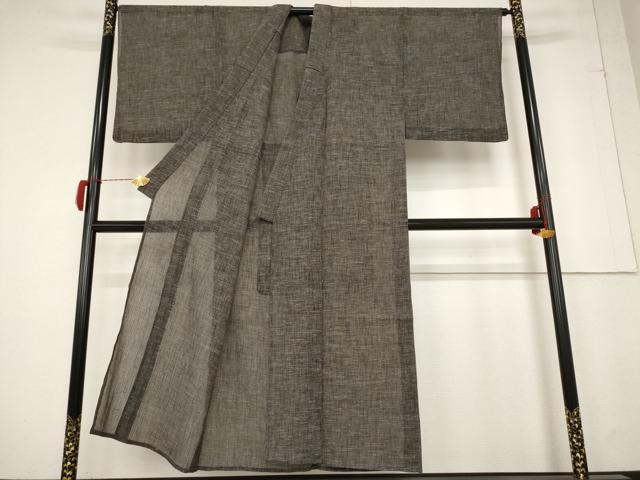 平和屋着物*夏物 男性 小紋 霞文 洗える着物 AABB0617st
