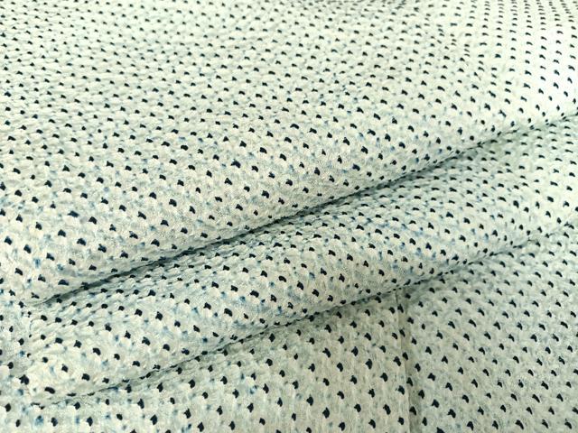 平和屋着物●大変加工の良い総絞り小紋 やまと誂製 正絹 逸品 AABB1362np