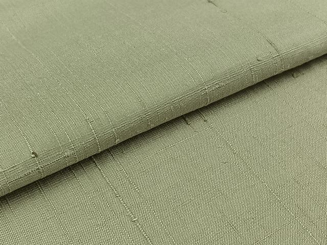 平和屋着物▽上質な紬 単衣 灰白色 正絹 逸品 AABB1401jh
