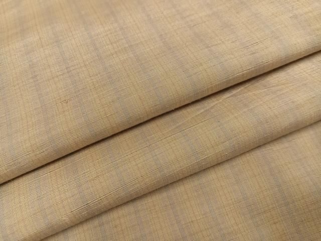 平和屋着物●上質な紬 間道 正絹 逸品 AABB1459ph