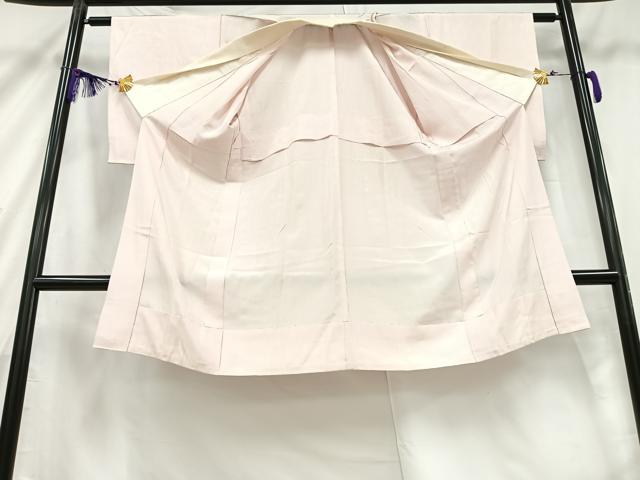 平和屋着物■長襦袢 無双仕立て 鴇鼠色 正絹 逸品 AABB1757mf