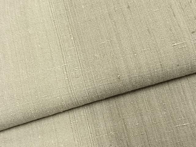 平和屋着物▽上質な紬 単衣 間道 正絹 逸品 AABB2204fy
